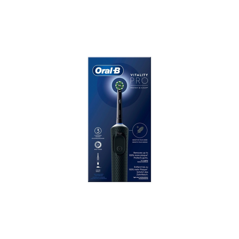 Braun Oral-B Vitality Pro D103, Elektrische Zahnbürste(schwarz, Black)