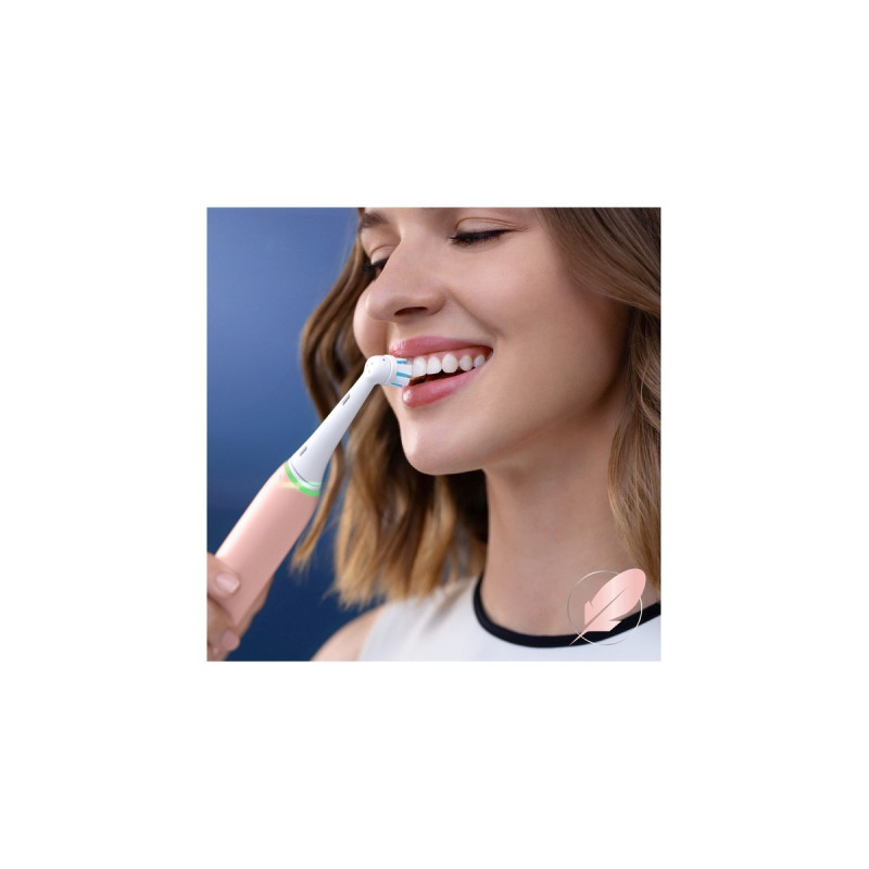 Braun Oral-B iO Sanfte Reinigung 6er, Aufsteckbürste(weiß)