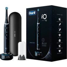 Braun Oral-B iO Series 10, Elektrische Zahnbürste(schwarz, Cosmic Black)