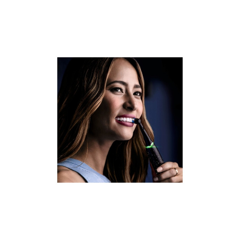 Braun Oral-B iO Series 10, Elektrische Zahnbürste(schwarz, Cosmic Black)