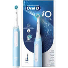 Braun Oral-B iO Series 3N, Elektrische Zahnbürste(blau, Ice Blue)