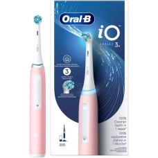 Braun Oral-B iO Series 3N , Elektrische Zahnbürste(rosa, Blush Pink)