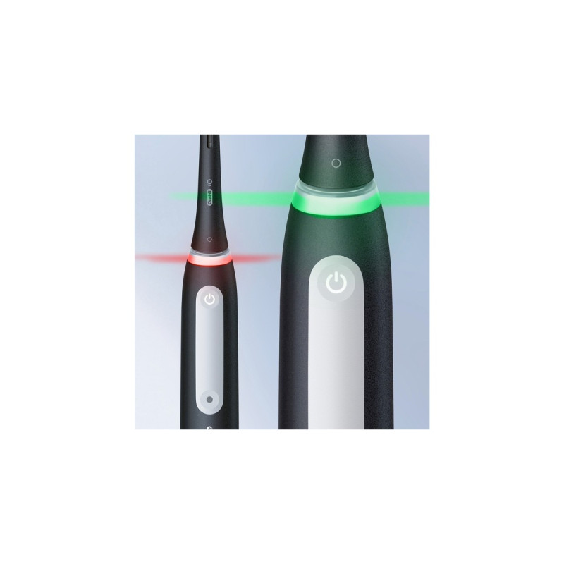 Braun Oral-B iO Series 4, Elektrische Zahnbürste(schwarz, Matt Black)