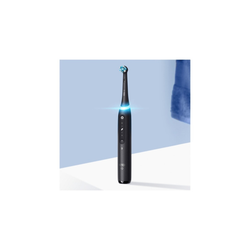 Braun Oral-B iO Series 5, Elektrische Zahnbürste(schwarz, Matt Black)