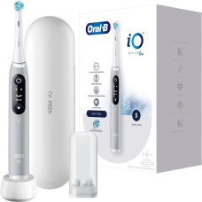 Braun Oral-B iO Series 6, Elektrische Zahnbürste(grau, Grey Opal)