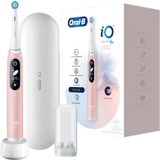 Braun Oral-B iO Series 6, Elektrische Zahnbürste(rosa, Pink Sand)