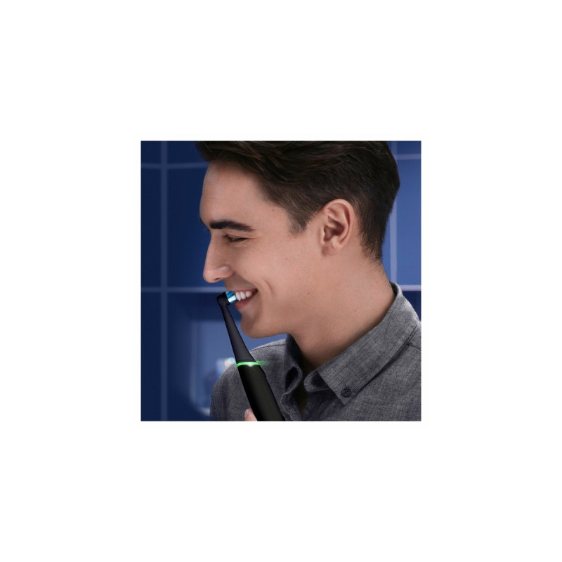 Braun Oral-B iO Series 6 , Elektrische Zahnbürste(schwarz, Black Lava)