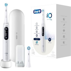 Braun Oral-B iO Series 6 , Elektrische Zahnbürste(weiß, White)