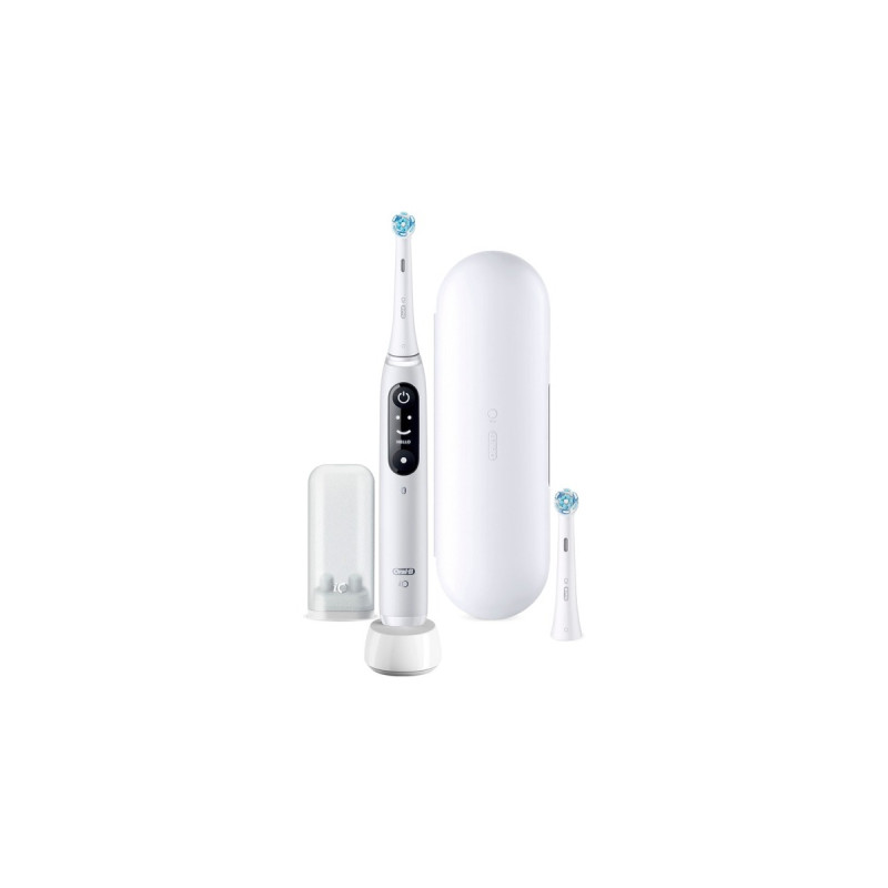 Braun Oral-B iO Series 6 , Elektrische Zahnbürste(weiß, White)