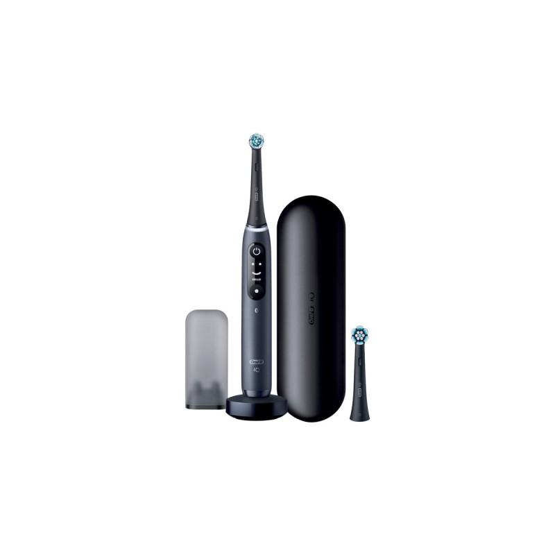 Braun Oral-B iO Series 7N, Elektrische Zahnbürste(schwarz, Black Onyx)