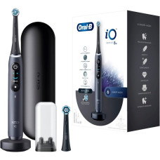 Braun Oral-B iO Series 8N, Elektrische Zahnbürste(schwarz, Black Onyx)
