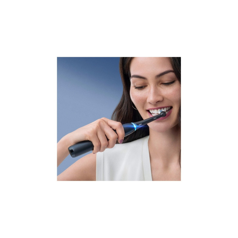 Braun Oral-B iO Series 8N, Elektrische Zahnbürste(schwarz, Black Onyx)