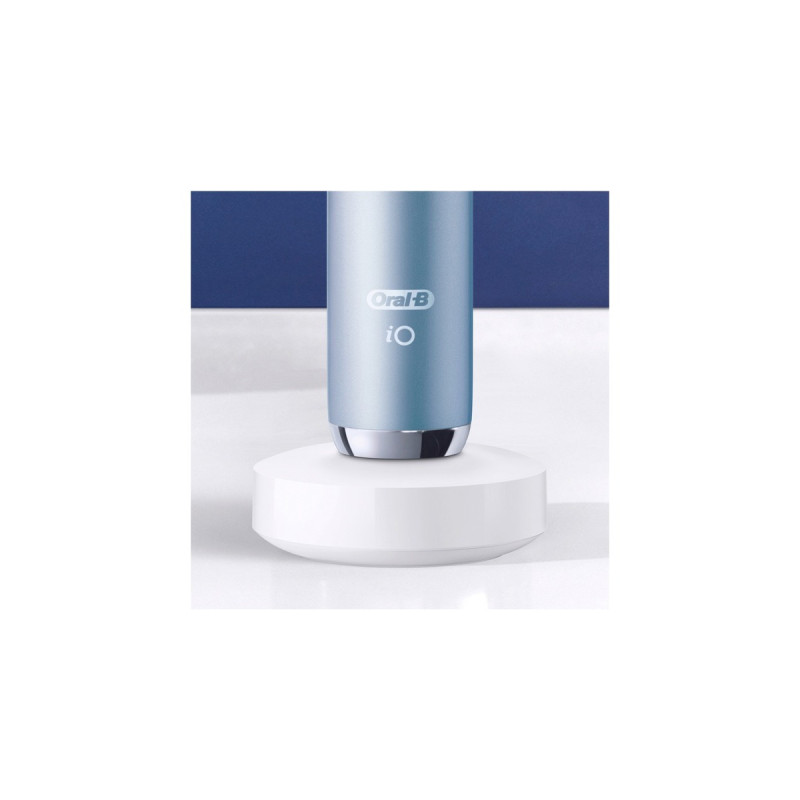 Braun Oral-B iO Series 9 Luxe Edition, Elektrische Zahnbürste(blau/weiß, Aqua Marine)