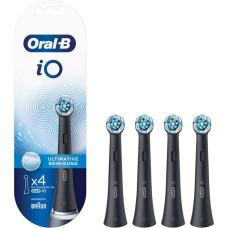 Braun Oral-B iO Ultimative Reinigung 4er, Aufsteckbürste(schwarz)
