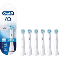 Braun Oral-B iO Ultimative Reinigung 6er, Aufsteckbürste(weiß)