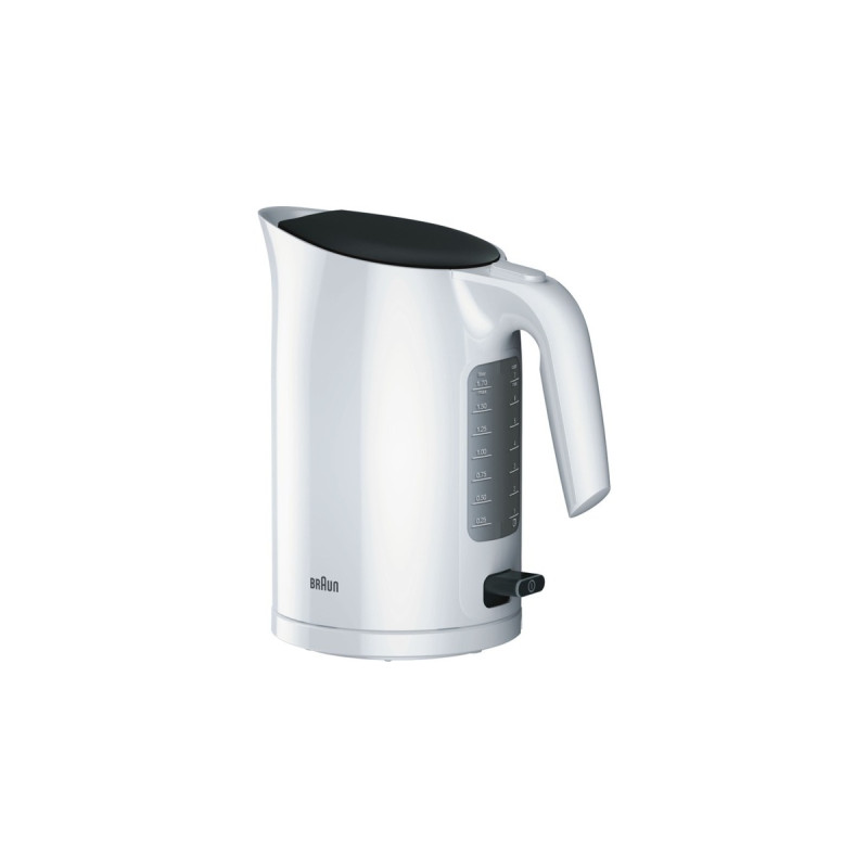 Braun PurEase WK 3000, Wasserkocher(weiß, 1 Liter)