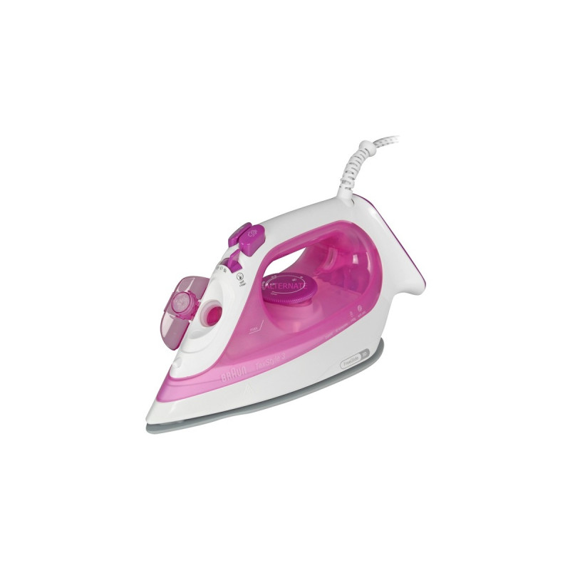 Braun TexStyle 3 SI 3030PU, Dampfbügeleisen(weiß/violett)