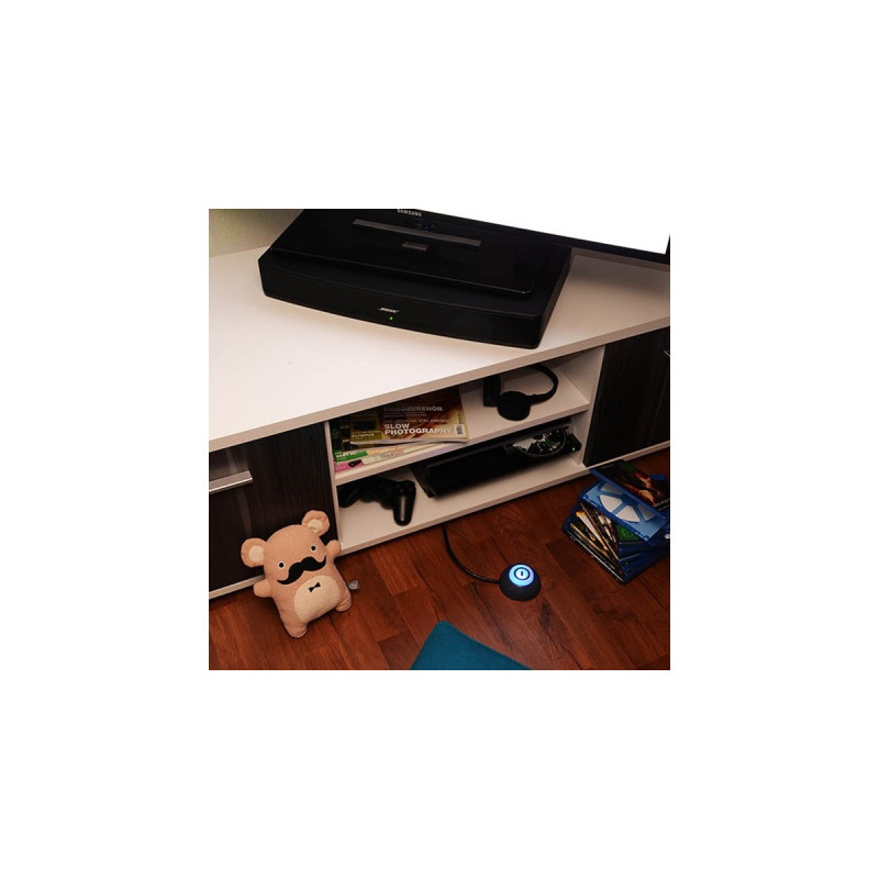 Brennenstuhl Eco-Line Comfort Switch Plus Steckdosenleiste 6-fach(weiß, 1,5 Meter Stromkabel und 1,5 Meter Schalterkabel)