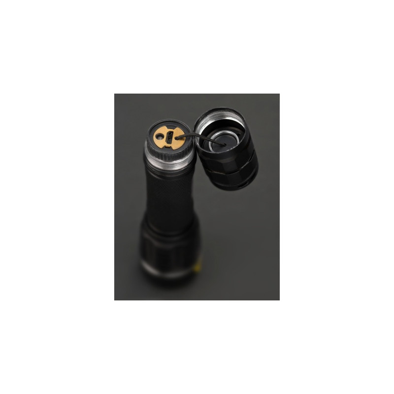 Brennenstuhl LuxPremium Akku-Fokus LED Taschenlampe TL 1200 AF(schwarz)