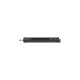 Brennenstuhl Premium-Line Steckdosenleiste 6-fach(schwarz, 3 Meter, 2x USB-A, 1x USB-C Power Delivery)