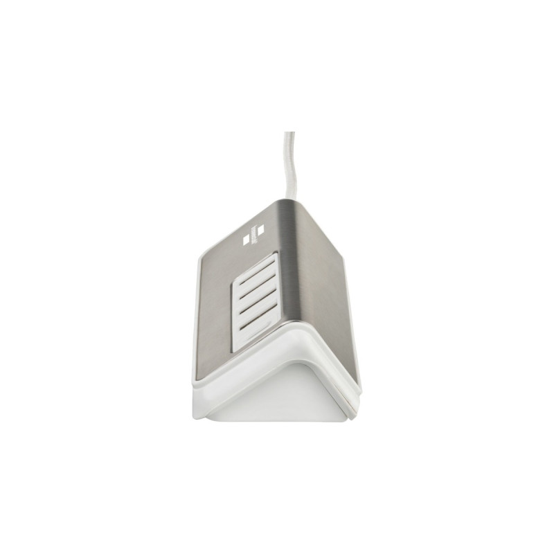 Brennenstuhl estilo USB-Multiladegerät(weiß/edelstahl, 5x USB, PD 20 Watt)