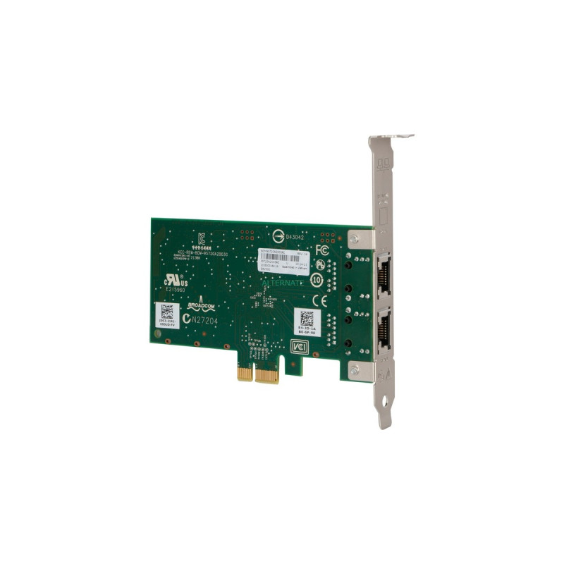 Broadcom NetXtreme 2x 1GbE, LAN-Adapter