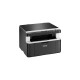 Brother DCP-1612WVB, Multifunktionsdrucker(hellgrau/dunkelgrau, USB/WLAN, Scan, Kopie, inkl. 5 Tonerpatronen)
