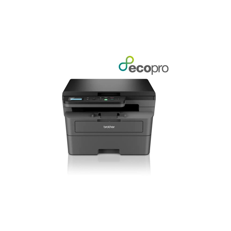 Brother DCP-L2627DWE, Multifunktionsdrucker(dunkelgrau, USB, WLAN, Scan, Kopie, EcoPro)