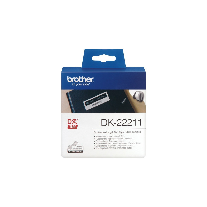 Brother DK-22211, Schriftband(29 mm)