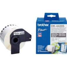 Brother Endlos-Etikett (Papier) DK-44205, Schriftband(weiß)