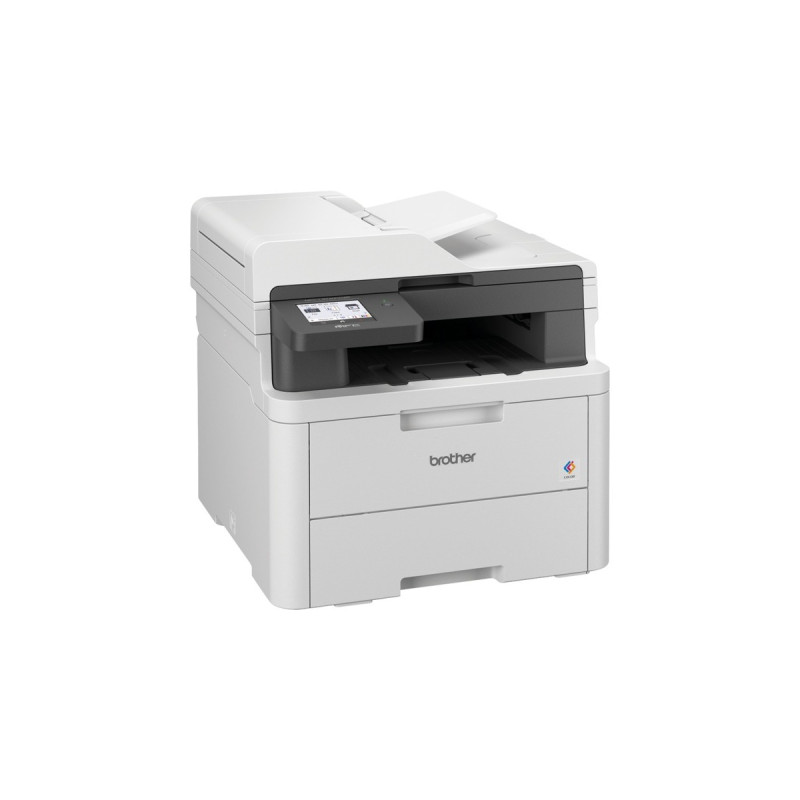 Brother MFC-L3740CDWE, Multifunktionsdrucker(hellgrau, USB, LAN, WLAN, Scan, Kopie, Fax, EcoPro)