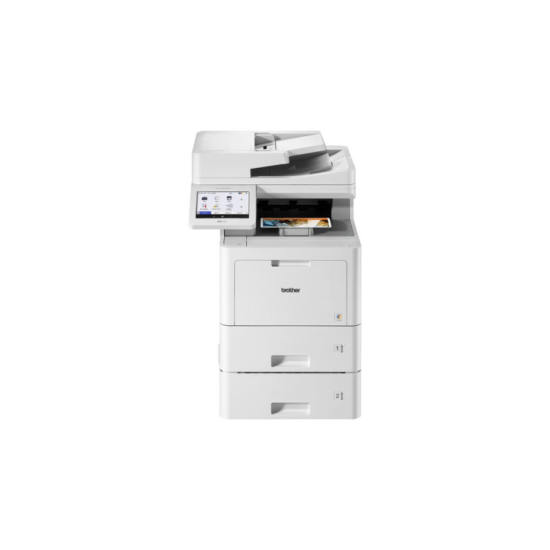 Brother MFC-L9670CDNT, Multifunktionsdrucker(grau, USB/LAN, Scan, Kopie, Fax, Secure Print+, Barcode Print+)