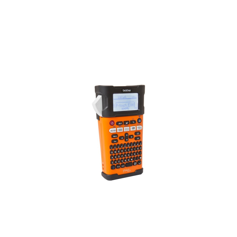 Brother P-touch E300VP, Beschriftungsgerät(orange/schwarz)