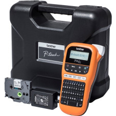 Brother P-touch PT-E110VP, Beschriftungsgerät(orange/schwarz)
