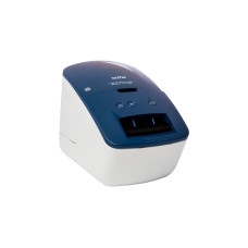 Brother QL-600B, Etikettendrucker(blau/weiß)