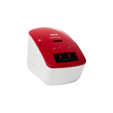 Brother QL-600R, Etikettendrucker(rot/weiß)