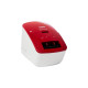 Brother QL-600R, Etikettendrucker(rot/weiß)