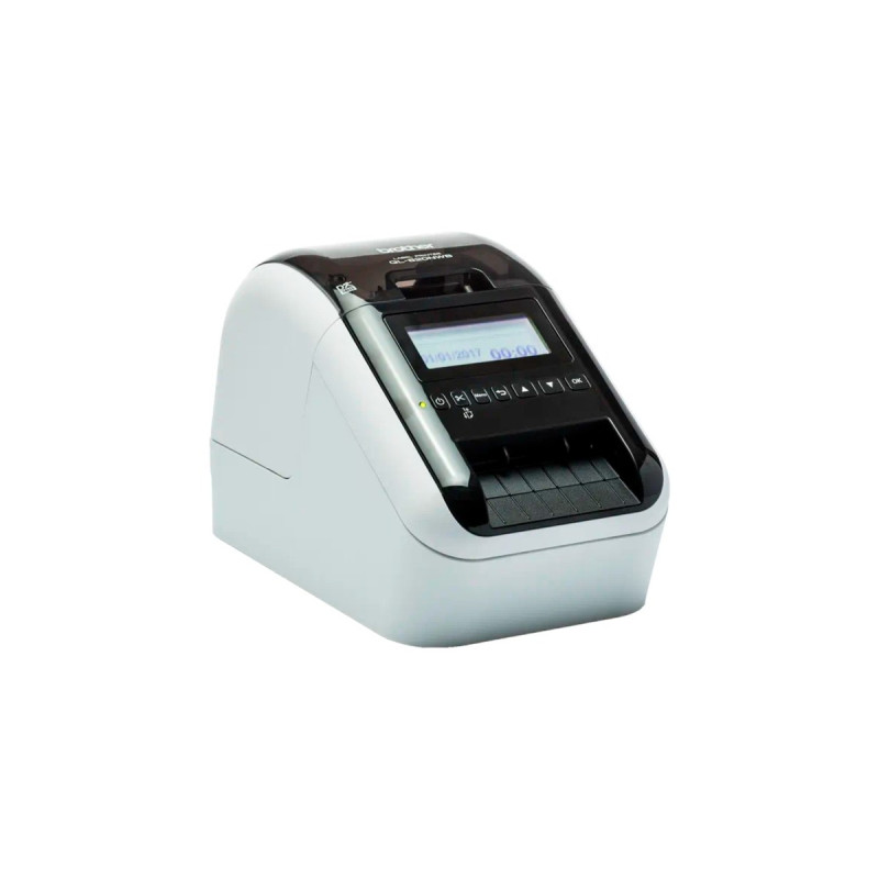 Brother QL-820NWBcVM, Etikettendrucker(grau/schwarz, USB 2.0, LAN, WLAN, Bluetooth, inkl. 3x DK-N55224 Endlospapierrolle)
