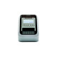 Brother QL-820NWBcVM, Etikettendrucker(grau/schwarz, USB 2.0, LAN, WLAN, Bluetooth, inkl. 3x DK-N55224 Endlospapierrolle)