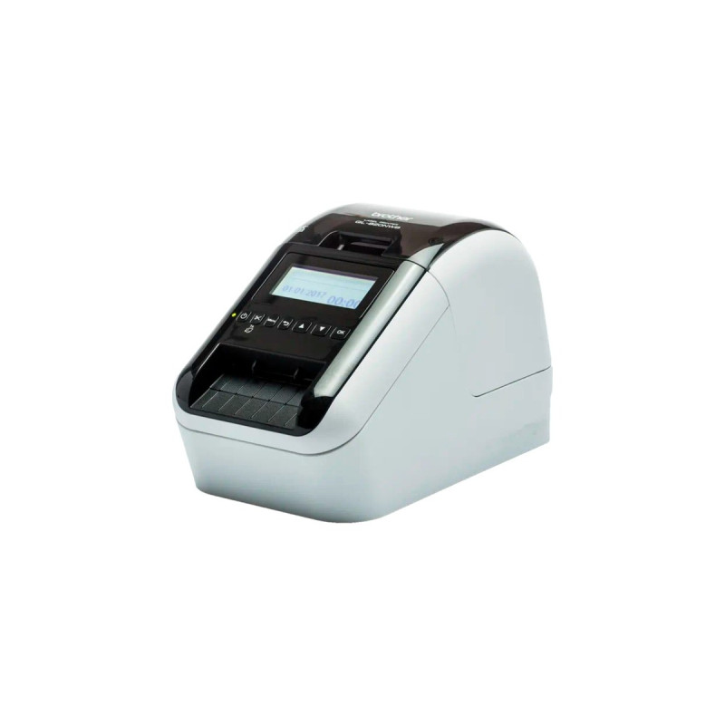 Brother QL-820NWBcVM, Etikettendrucker(grau/schwarz, USB 2.0, LAN, WLAN, Bluetooth, inkl. 3x DK-N55224 Endlospapierrolle)