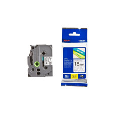 Brother Schriftband TZe-141(18 mm, Schwarz auf Farblos)