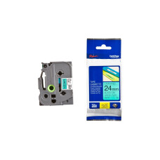 Brother TZe-751, Schriftband(24 mm, Schwarz auf Grün)