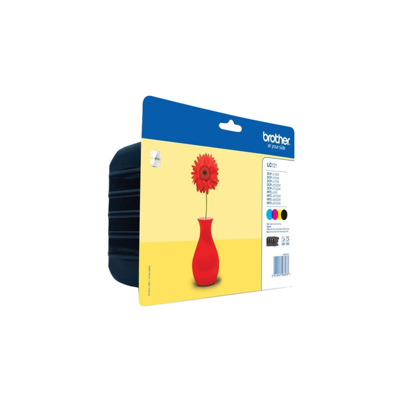 Brother Tinte Valuepack LC-121VALBPDR