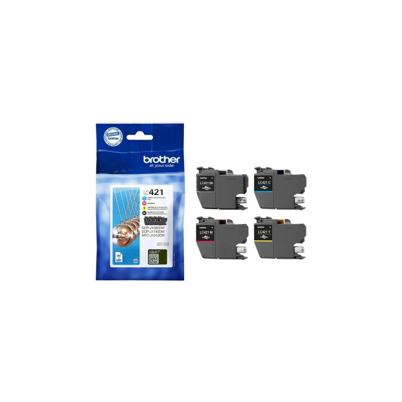 Brother Tinte Valuepack LC-421VAL