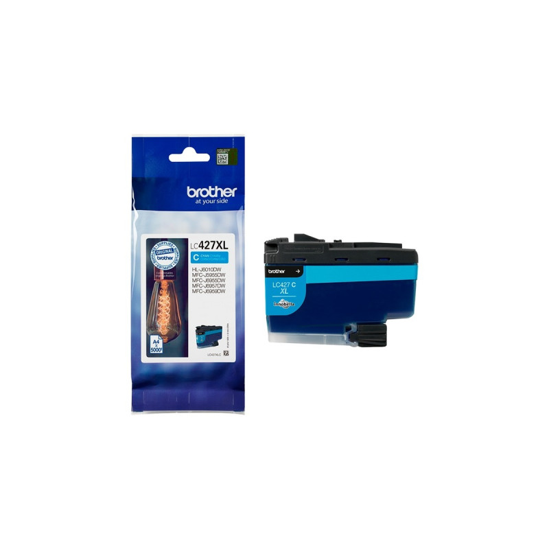 Brother Tinte cyan LC427XLC