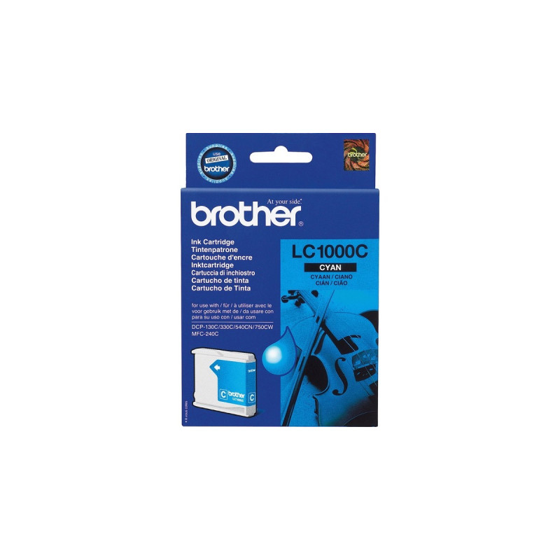 Brother Tinte cyan LC-1000C(Retail)