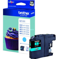 Brother Tinte cyan LC-123C(Retail)