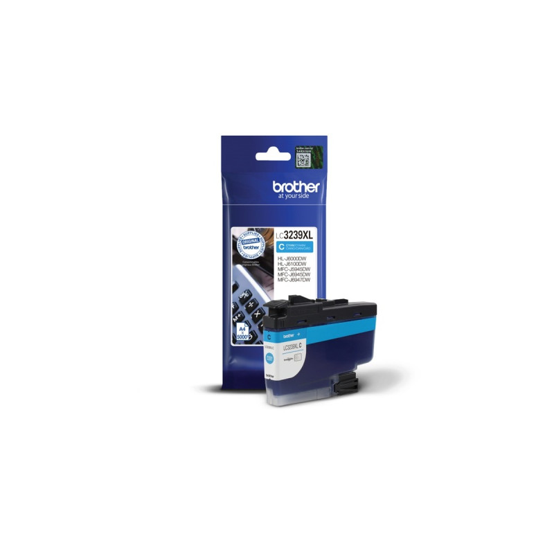 Brother Tinte cyan LC-3239XLC