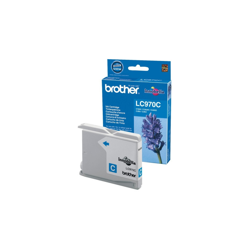 Brother Tinte cyan LC-970C(Retail)