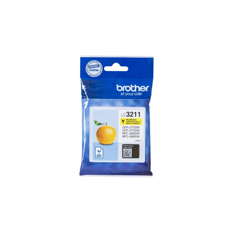 Brother Tinte gelb LC-3211Y